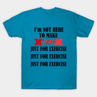 Bodybuilding workouts T-Shirt